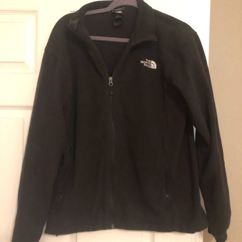 Black zip up fleece